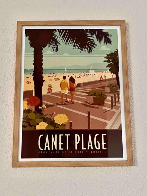 Studio Cote Plage Tout Equipe Vue Sur Le Canigou Canet-en-Roussillon Extérieur photo